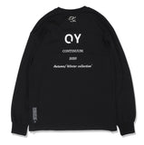 オーワイ(OY) 	METAL SIDE ZIPPER SLEEVE T-BLACK