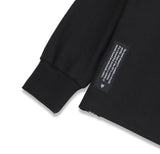 オーワイ(OY) 	METAL SIDE ZIPPER SLEEVE T-BLACK