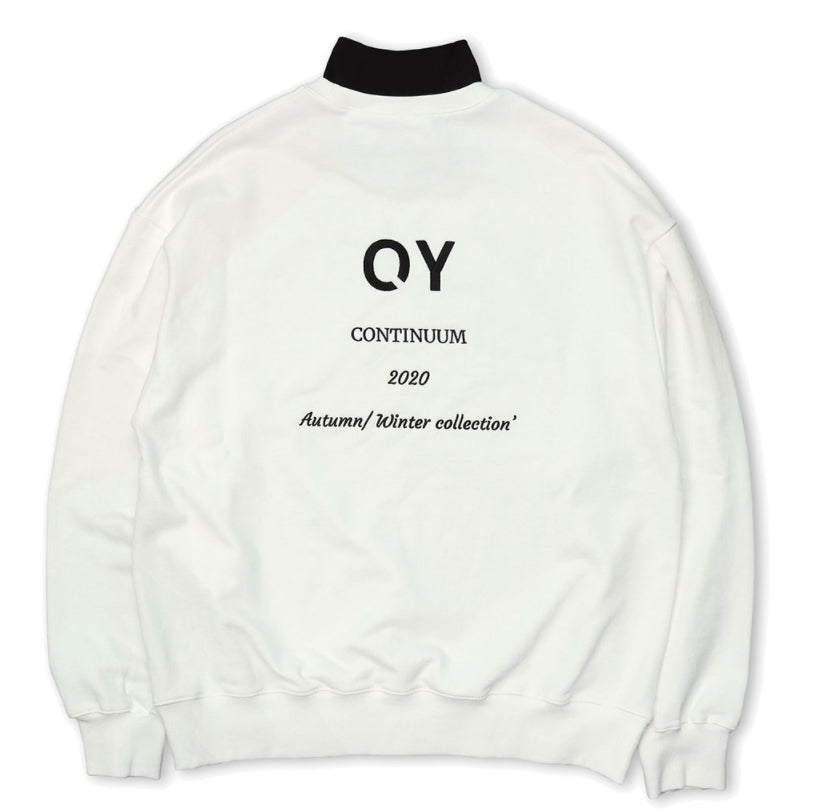 オーワイ(OY) BASIC LOGO ZIPPER MTM-WHITE – UNDERSTUDY CLUB