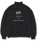 オーワイ(OY) 	BASIC LOGO ZIPPER MTM-BLACK