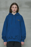 オーワイ(OY) 	BASIC LOGO HOODIE-BLUE