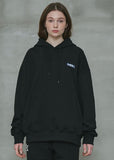 オーワイ(OY) 	PAISLEY LOGO HOODIE-BLACK