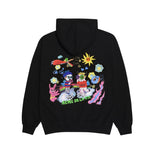 アクメドラビ(acme' de la vie)   ANGEL & DEVIL HOODIE BLACK