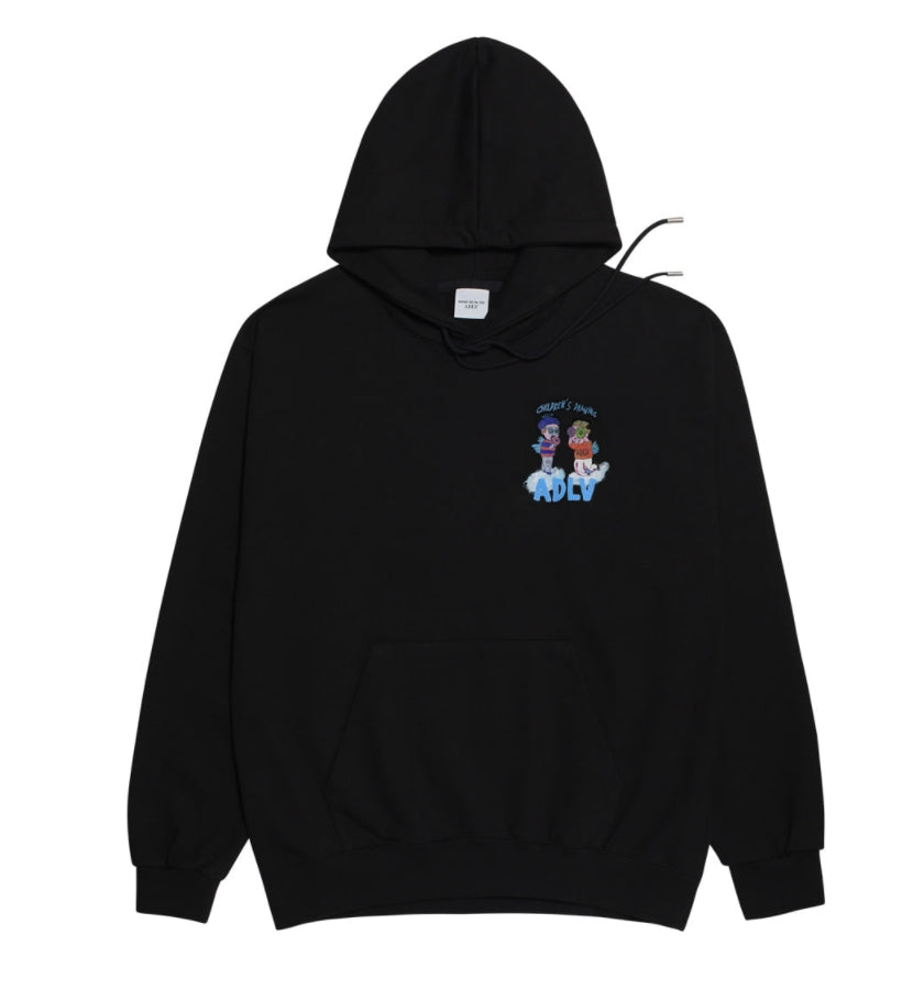 アクメドラビ(acme' de la vie) ANGEL & DEVIL HOODIE BLACK