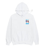 アクメドラビ(acme' de la vie)   ANGEL & DEVIL HOODIE WHITE