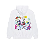 アクメドラビ(acme' de la vie)   ANGEL & DEVIL HOODIE WHITE