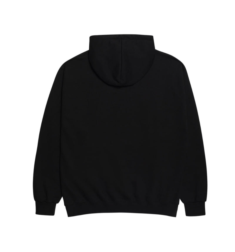 アクメドラビ(acme' de la vie)   HOTFIX PEARLS OUTLINE LOGO HOODIE BLACK