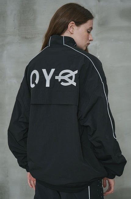 オーワイ(OY) 	U REFLECTIVE TRACK JACKET-BLACK