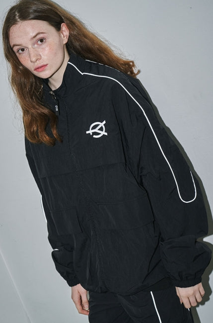 オーワイ(OY) 	U REFLECTIVE TRACK JACKET-BLACK