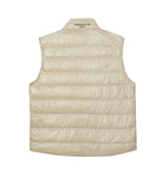 アクメドラビ(acme' de la vie) V LOGO DOWN VEST DARK IVORY