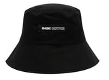 ベーシックコットン(BASIC COTTON) BCN Stitch Bucket Hat-All Black