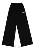 ベーシックコットン(BASIC COTTON) BCN Wide Pants-Black