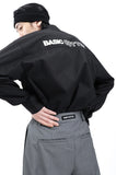 ベーシックコットン(BASIC COTTON) BCN Long Shirt-Black