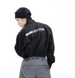ベーシックコットン(BASIC COTTON) BCN Long Shirt-Black