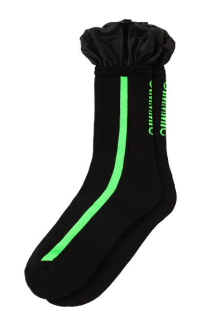 MMIC(エムエムアイシー) LAYERED SOCKS BK