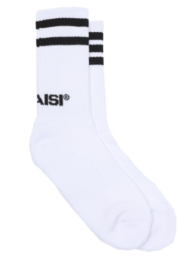 MMIC(エムエムアイシー) UNPAIRED STRIPE SOCKS WH