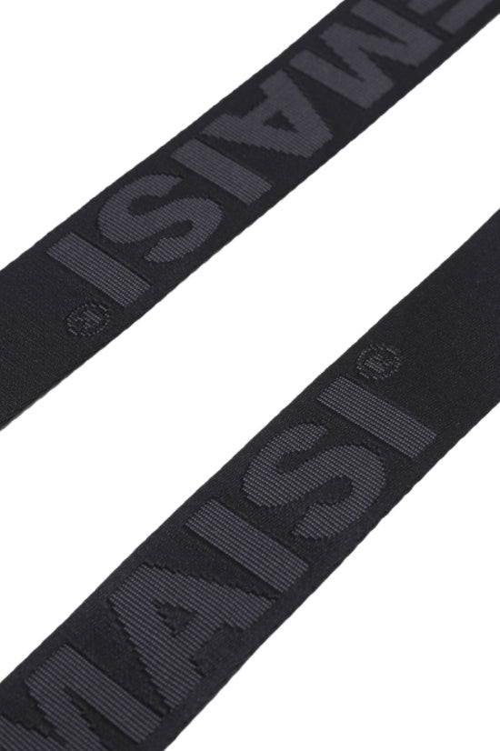 MMIC(エムエムアイシー) EMAISI LOGO BELT BK