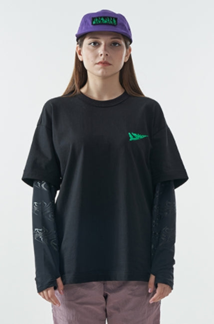 MMIC(エムエムアイシー)  LAYERED L/SL T-SHIRT
