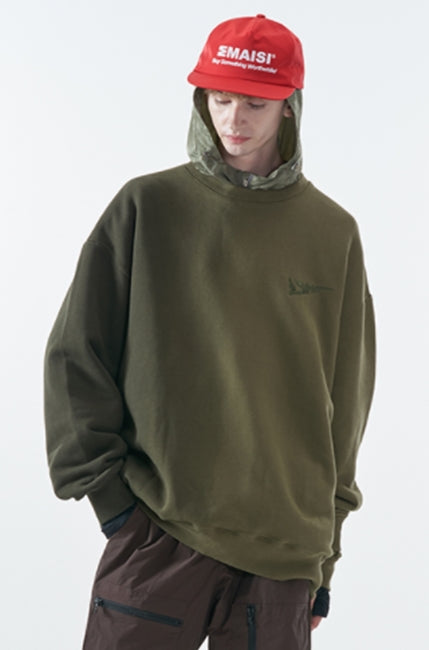 MMIC(エムエムアイシー)  LIPNEYES GRADIENT SWEATSHIRT