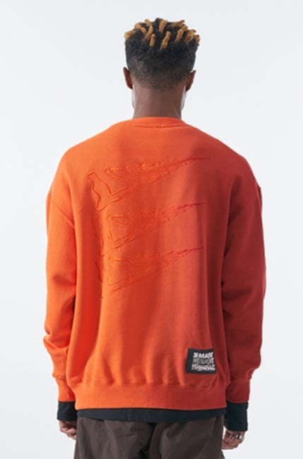 MMIC(エムエムアイシー)  LIPNEYES GRADIENT SWEATSHIRT