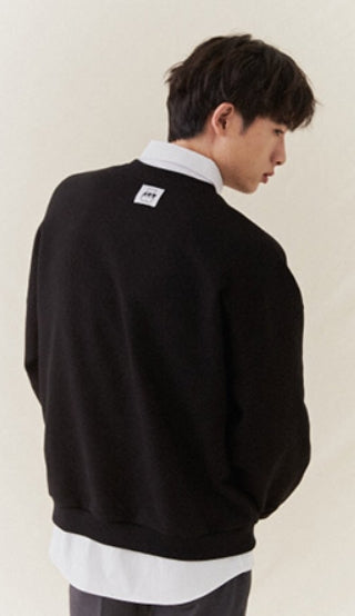 AQO_studiospace(アコスタジオスペース) AQO BEAR LOGO SWEATSHIRTS BLACK