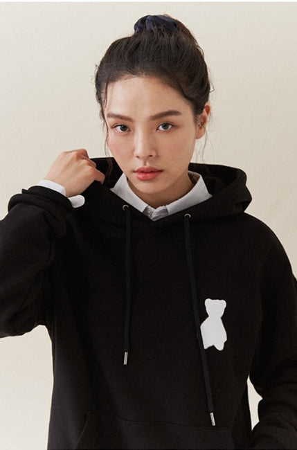 AQO_studiospace(アコスタジオスペース) AQO BEAR HOODIE BLACK