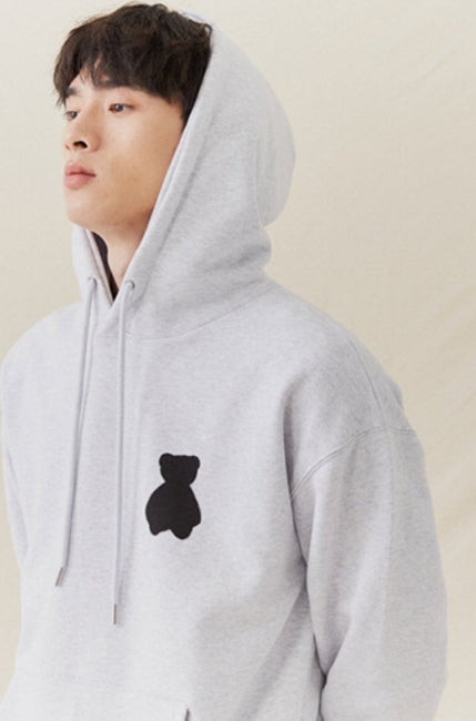 AQO_studiospace(アコスタジオスペース) AQO BEAR HOODIE GREY