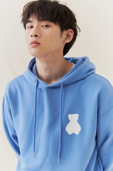 AQO_studiospace(アコスタジオスペース) AQO BEAR HOODIE BLUE