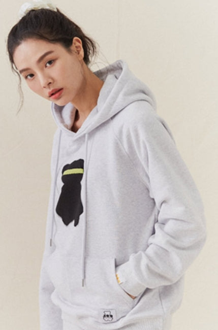 AQO_studiospace(アコスタジオスペース) AQO BIG BEAR HOODIE GREY