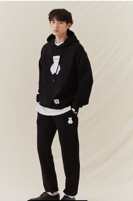 AQO_studiospace(アコスタジオスペース) AQO BEAR SWEAT SET PACK BLACK