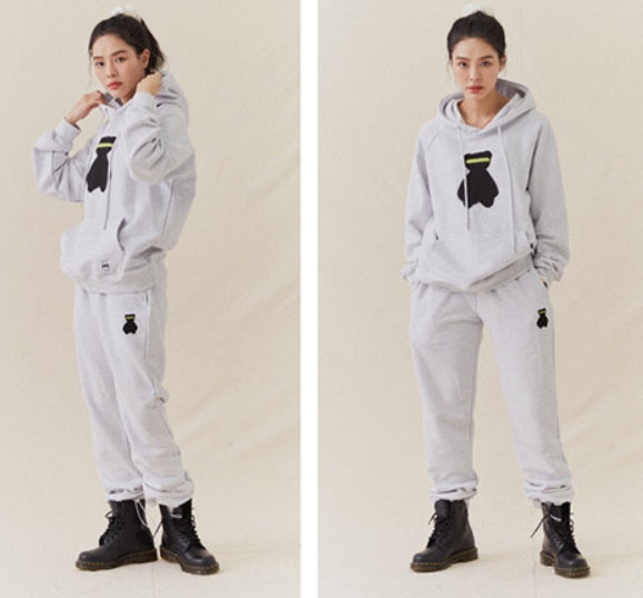 AQO_studiospace(アコスタジオスペース) AQO BEAR SWEAT SET PACK GREY