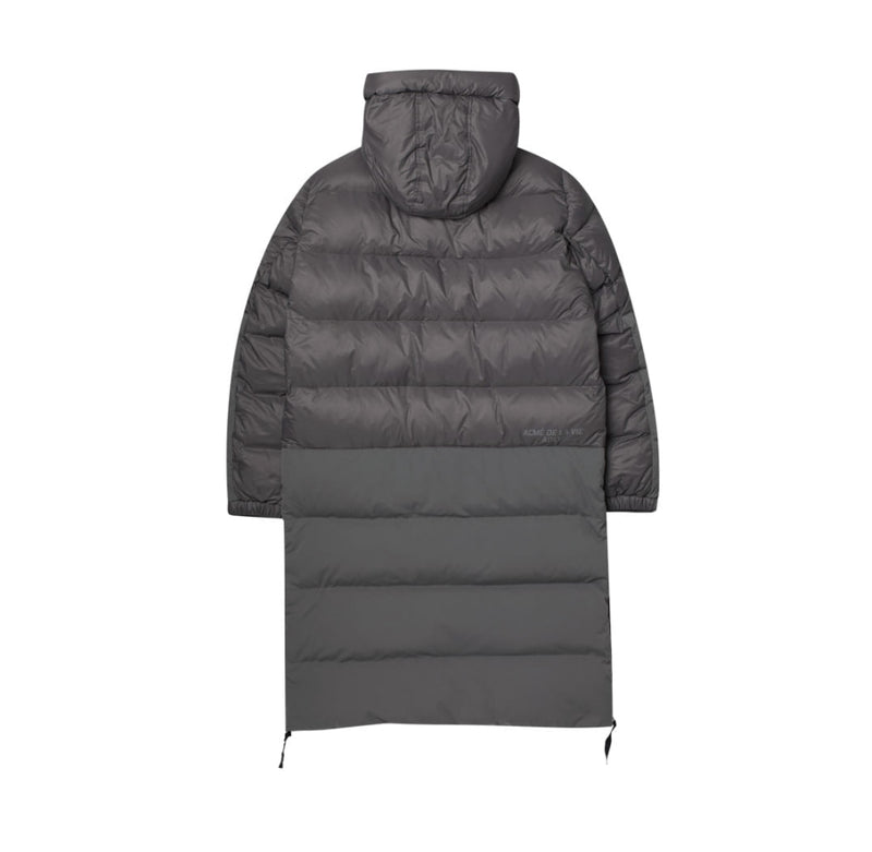 アクメドラビ(acme' de la vie) OVERSIZE SIDE ZIPPER LONG DUCK DOWN DARK BROWN