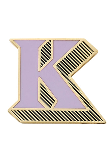MONDAY EDITION(マンデイエディション) Stickery Initial Label K