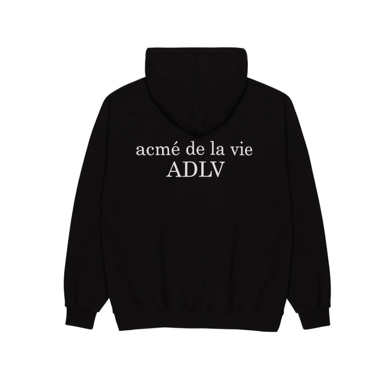 アクメドラビ(acme' de la vie) ADLV BABY FACE HOODIE BLACK DONUTS 6