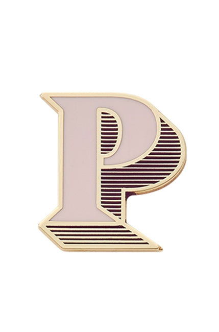 MONDAY EDITION(マンデイエディション) Stickery Initial Label P