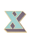 MONDAY EDITION(マンデイエディション) Stickery Initial Label X