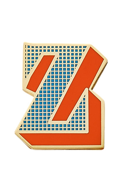 MONDAY EDITION(マンデイエディション) Stickery Initial Label Z