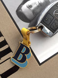 MONDAY EDITION(マンデイエディション) Stickery Initial Key Ring B