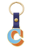 MONDAY EDITION(マンデイエディション) Stickery Initial Key Ring C