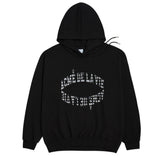 アクメドラビ(acme' de la vie) HOLOGRAM LOGO HOODIE BLACK