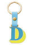 MONDAY EDITION(マンデイエディション) Stickery Initial Key Ring D