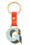 MONDAY EDITION(マンデイエディション) Stickery Initial Key Ring G