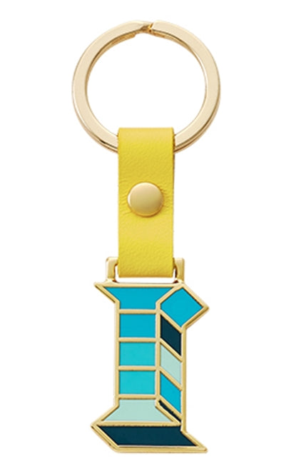 MONDAY EDITION(マンデイエディション) Stickery Initial Key Ring I