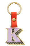 MONDAY EDITION(マンデイエディション) Stickery Initial Key Ring K