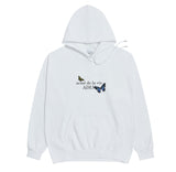 アクメドラビ(acme' de la vie) BUTTERFLY HOODIE WHITE