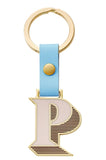MONDAY EDITION(マンデイエディション) Stickery Initial Key Ring P