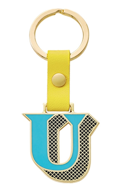 MONDAY EDITION(マンデイエディション) Stickery Initial Key Ring U