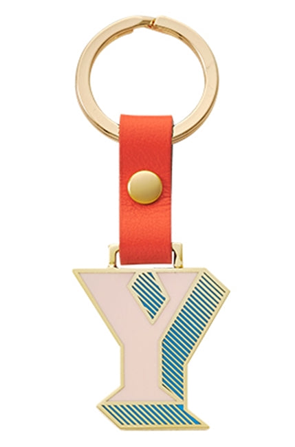 MONDAY EDITION(マンデイエディション) Stickery Initial Key Ring Y