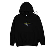 アクメドラビ(acme' de la vie) V LOGO RUNNER HOODIE BLACK