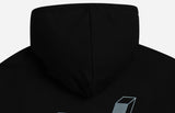 アクメドラビ(acme' de la vie) V LOGO RUNNER HOODIE BLACK